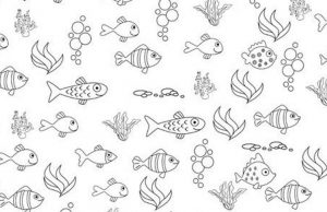 I Spy Game: Find 8 Striped Fish.