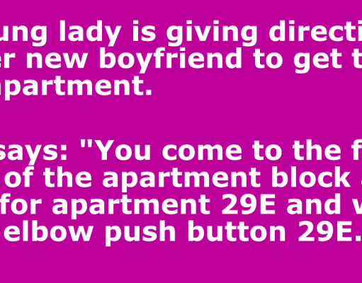 A young lady is giving directions to her new boyfriend