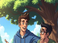 Liam and Oliver had not seen each other in many years.