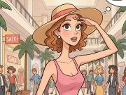 A lovely lady came up to me at the mall