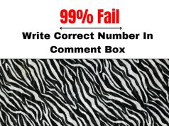 What Number Do You See? 99% Fail